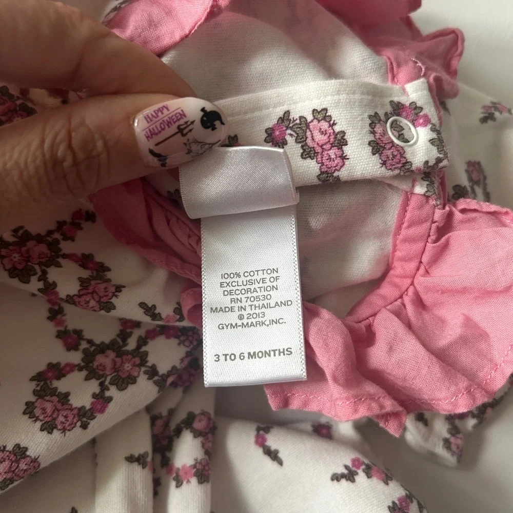 Janie and jack baby girl romper size 3-6 months